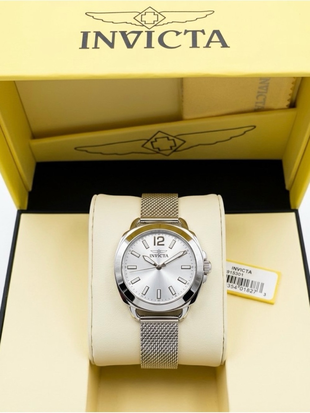 Invicta ‘Aria’ Wildflower Silver 32MM Women’s Limited Luxury Collection Watch! - Picture 3 of 8